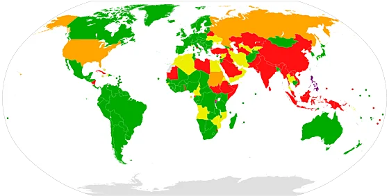 Mapa svta podle uznání ímského statutu Mezinárodního soudního tribunálu v...