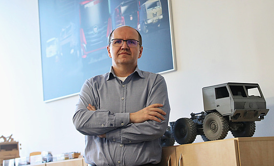 Radomír Smolka, ředitel výzkumu a rozvoje automobilky Tatra Kopřivnice