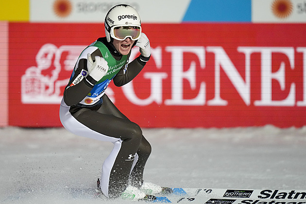 Slovinský skokan na lyžích Lanišek si v Oslu připsal čtvrté vítězství v sezoně