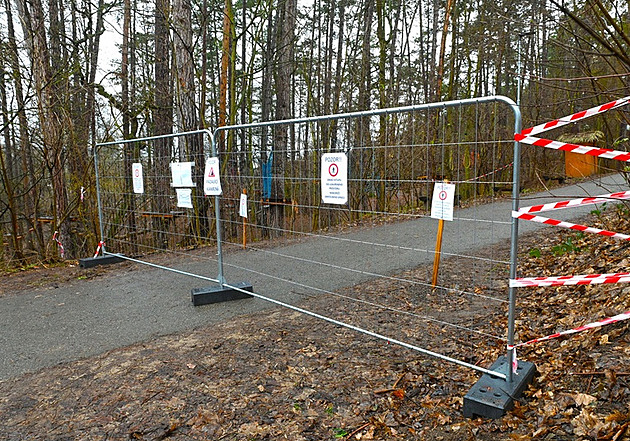 Brněnská cyklostezka nad Svratkou byla několik týdnů uzavřená kvůli nebezpečí z...