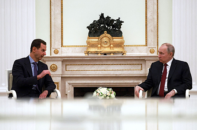 Asad přijel za Putinem. Podpořil válku na Ukrajině, mluvil o nacistech
