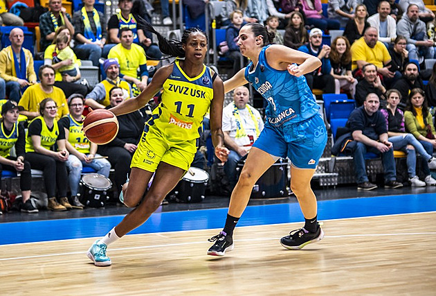 ONLINE: Basketbalistky USK hrají v Salamance o euroligové Final Four