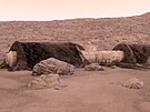 Návrh stanice na Marsu