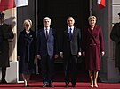 Nový eský prezident Petr Pavel zahájil návtvu Polska, kterou uskuteuje na...