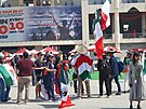 Atmosféra závodního víkendu Formule 1 na bahrajnském okruhu v Sakhiru