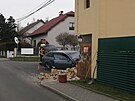 Msto nehody v Hlun - Bobrovnkch (14. bezna 2023)