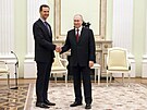 Syrský prezident Baár Asad se seel se svým ruským protjkem Vladimirem...