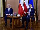 Prezident Petr Pavel se v druhý den oficiální návtvy v Polsku seel s...