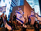 V Izraeli v sobotu demonstrovalo podle místních médií na 250 tisíc lidí,...