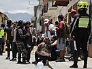 Druhé nejvtí msto Ekvádoru Cuenca zasáhlo zemtesení o síle 6,7. (18....