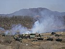 Spojené státy a Jiní Korea v pondlí spolen zahájily nejvtí vojenské...
