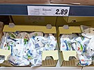 Nezlevnná mozzarella je v Polsku za 15 korun (10. bezna 2023).