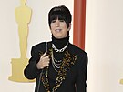 Diane Warrenová na udílení cen Oscar (Los Angeles, 12. bezna 2023)