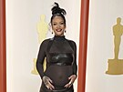 Rihanna na udílení cen Oscar (Los Angeles, 12. bezna 2023)