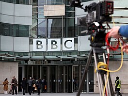 Sídlo BBC v Londýn.