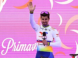 Peter Sagan p�ed závodem Milán-San Remo