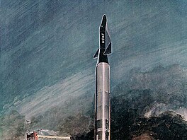 Tak trochu jako zmenený raketoplán vypadal projekt X-20 z roku 1963 oznaovaný...