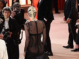 Lady Gaga na udílení cen Oscar (Los Angeles, 12. bezna 2023)