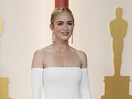Emily Bluntová na udílení cen Oscar (Los Angeles, 12. bezna 2023)