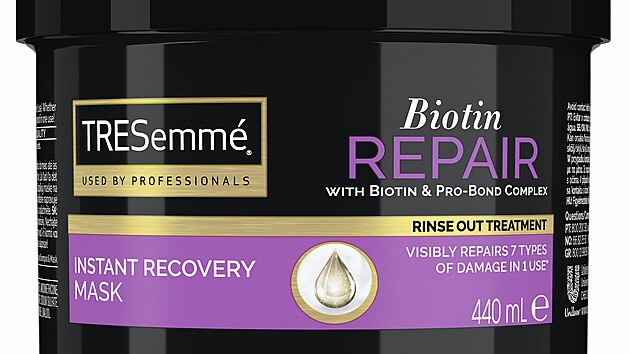 TRESemm Biotin Repair, regeneran maska pro namhan a pokozen vlasy, cena 230 K