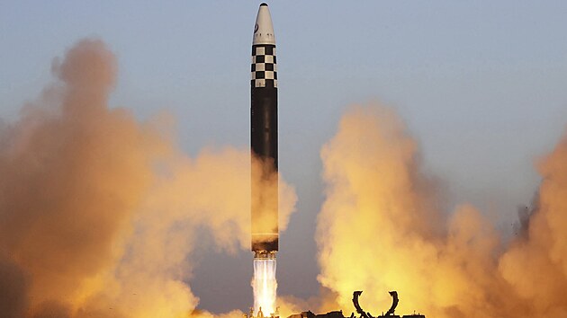 Severn Korea odplila mezikontinentln balistickou raketu. (16. bezna 2023)