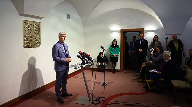 Prezident Petr Pavel oznmil, e podepe ni rst penz. (15. bezna 2023)