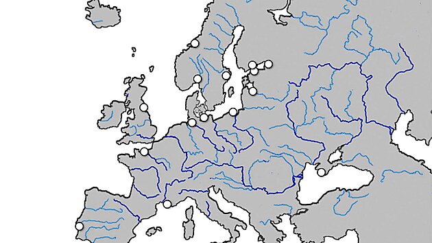 Slepá mapa Evropy. Poznáte řeky, města a hory naššeho světadílu?
