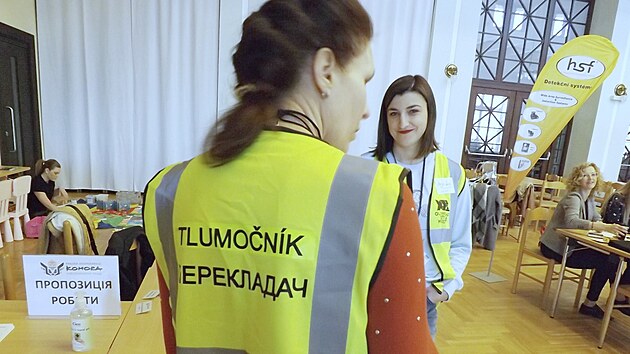 Najít zaměstnání mohou uprchlíci z Ukrajiny i na veletrzích práce, na jejichž pořádání se rovněž podílí Krajská hospodářská komora.