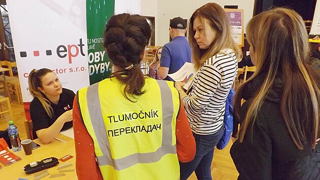 Najít zaměstnání mohou uprchlíci z Ukrajiny i na veletrzích práce, na jejichž pořádání se rovněž podílí Krajská hospodářská komora.
