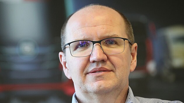 Radomr Smolka, editel vzkumu a rozvoje automobilky Tatra Kopivnice