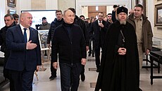 Vladimir Putin na návštěvě Krymu (18. března 2023)