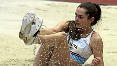 Nadjná vítkovická dálkaka Lucie Pisková se potýká s astými pelapy, které...