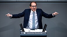 éf poslanc CSU Alexander Dobrindt v Bundestagu (17. bezna 2023)