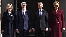 Nový český prezident Petr Pavel zahájil návštěvu Polska, kterou uskutečňuje na...