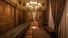 Prezidentský salonek v Národním divadle (21. února 2023)