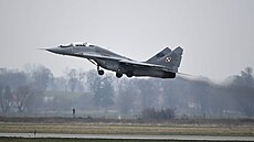 Stíhačka MiG-29 polského letectva na základně v Malborku. (16. února 2023) | na serveru Lidovky.cz | aktuální zprávy