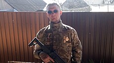 Ruský voják Daniil Frolkin