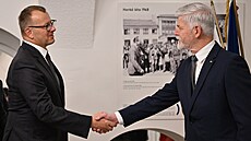 Prezident Petr Pavel se bhem dvoudenní návtvy Slovenska setkal s pedsedou...