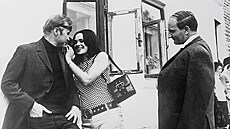 Lud�k Munzar, V�ra K�esadlová a Josef Somr ve filmové verzi Kunderovy románové...