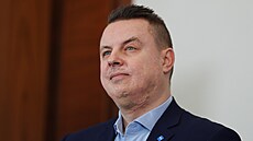 Organizátor demonstrací Jindřich Rajchl z Právo Respekt Odbornost PRO. (15....