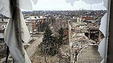 Pohled na ukrajinské město Bachmut, kde se odehrávají jedny z nejtěžších bojů s... | na serveru Lidovky.cz | aktuální zprávy