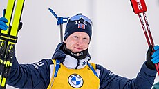 Johannes Bö po triumfu ve sprintu v Holmenkollenu.