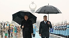 Finský prezident Sauli Niinistö se v Turecku setkal s tamní vládcem Recepem...