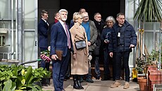 Prezident Petr Pavel s ženou Evou si prohlédli Lumbeho vilu, kde by mohli...