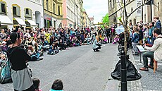 �ást centra bude pro auta uzav�ena.