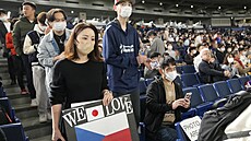 Japonské publikum peje bhem World Baseball Classic eskému týmu.