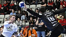 Karviná - Talent Plzeský kraj, momentka z finále eského poháru mu