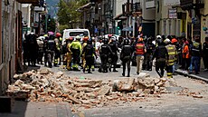 Druhé největší město Ekvádoru Cuenca zasáhlo zemětřesení o síle 6,7. (18....