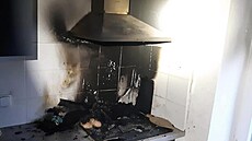Požár v bytě v Kunčicích nad Labem způsobilo štěně. (10. března 2022)