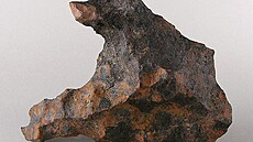 Jeden z meteoritů z „Ďáblova kaňonu“, objevené nedaleko obřího dopadového...